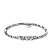 18K White Gold Hulchi Belluni Tresore Bracelet